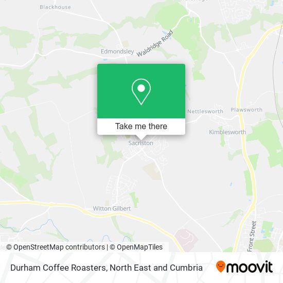 Durham Coffee Roasters map