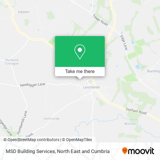 MSD Building Services map