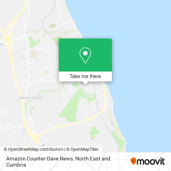 Amazon Counter-Dave News map