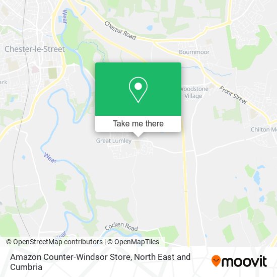 Amazon Counter-Windsor Store map