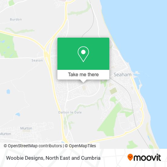 Woobie Designs map