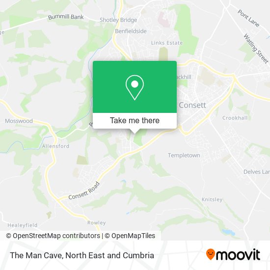 The Man Cave map