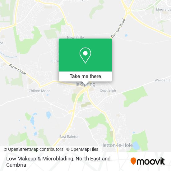 Low Makeup & Microblading map