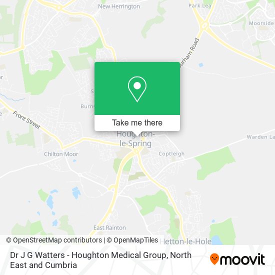 Dr J G Watters - Houghton Medical Group map