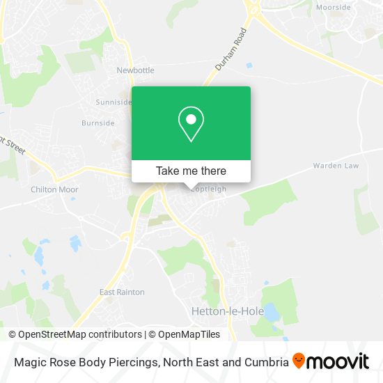 Magic Rose Body Piercings map