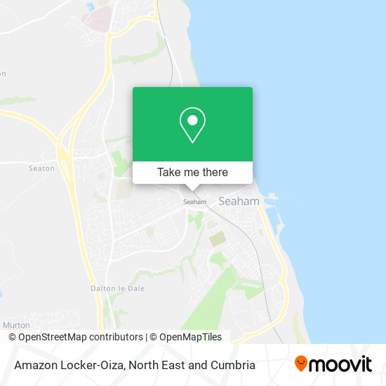 Amazon Locker-Oiza map