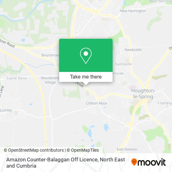 Amazon Counter-Balaggan Off Licence map