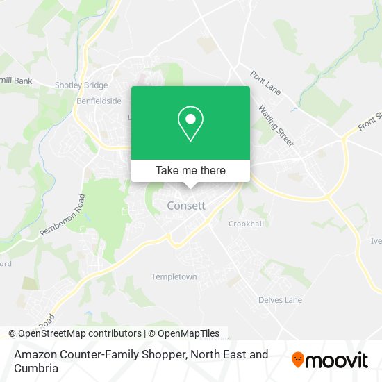 Amazon Counter-Family Shopper map