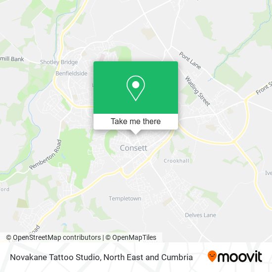 Novakane Tattoo Studio map