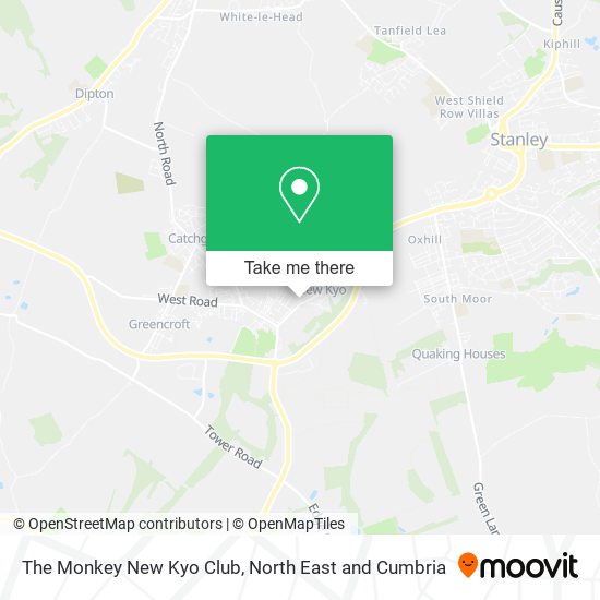 The Monkey New Kyo Club map