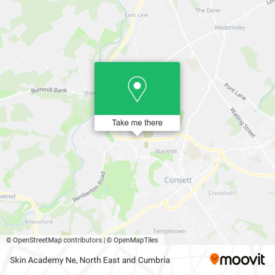 Skin Academy Ne map