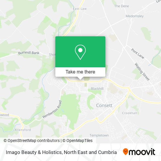 Imago Beauty & Holistics map