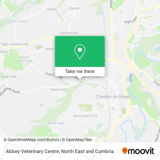 Abbey Veterinary Centre map