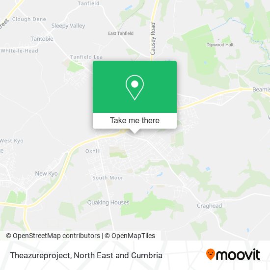 Theazureproject map