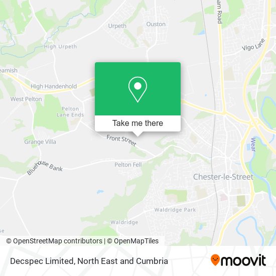 Decspec Limited map
