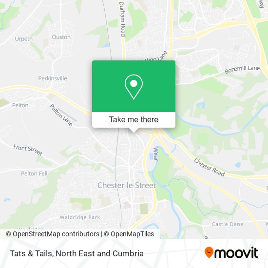 Tats & Tails map