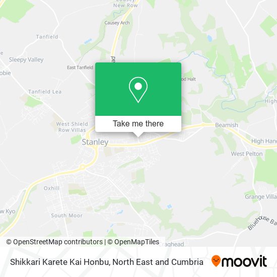 Shikkari Karete Kai Honbu map