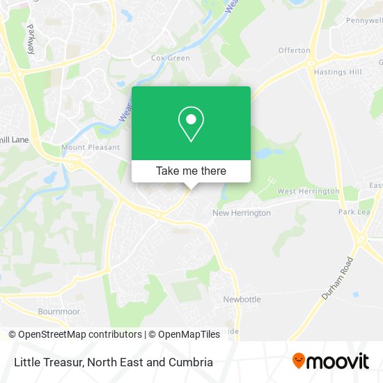 Little Treasur map