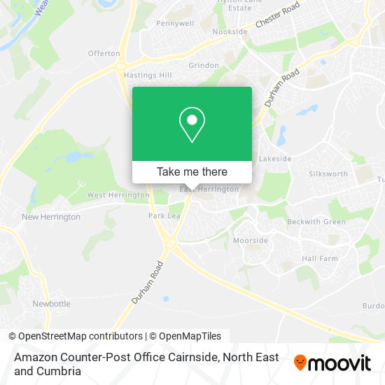 Amazon Counter-Post Office Cairnside map