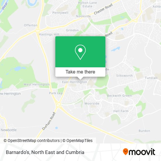 Barnardo's map