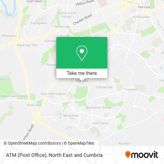 ATM (Post Office) map