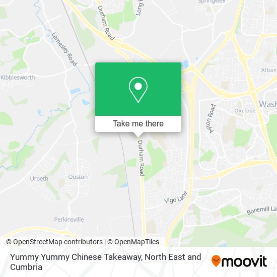 Yummy Yummy Chinese Takeaway map
