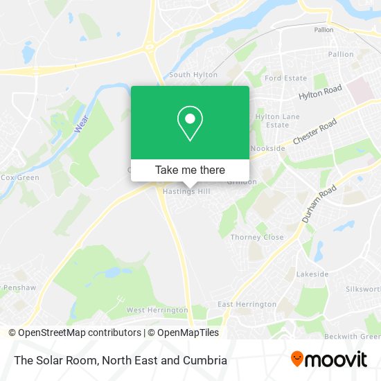 The Solar Room map