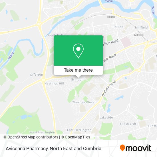 Avicenna Pharmacy map