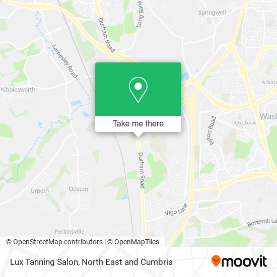 Lux Tanning Salon map