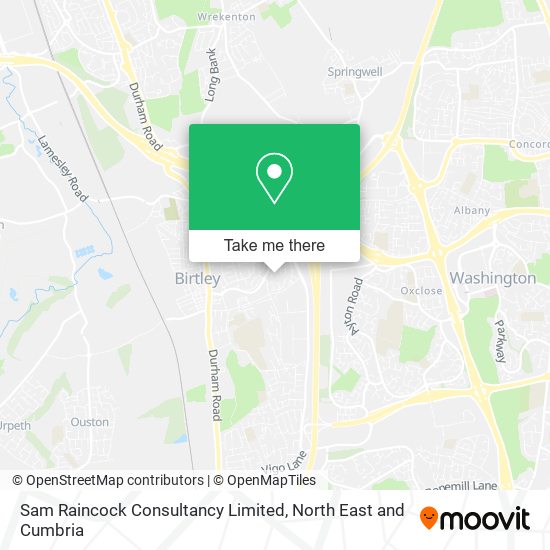 Sam Raincock Consultancy Limited map