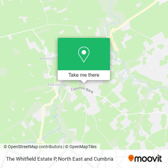 The Whitfield Estate P map