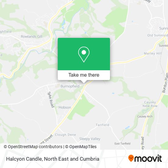 Halcyon Candle map