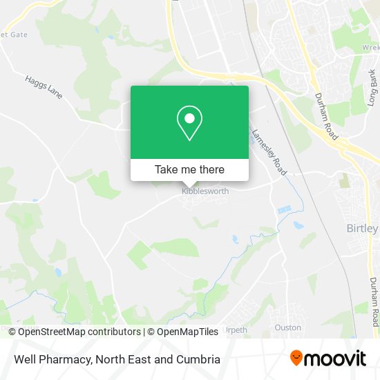 Well Pharmacy map