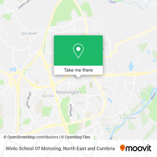 Winlo School Of Motoring map