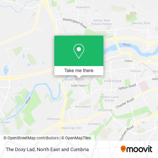 The Doxy Lad map