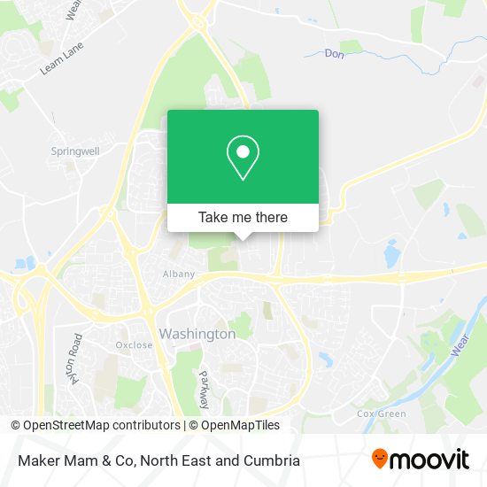Maker Mam & Co map