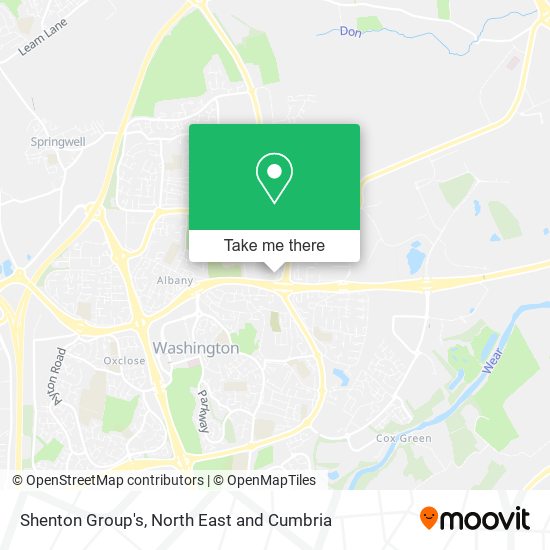 Shenton Group's map