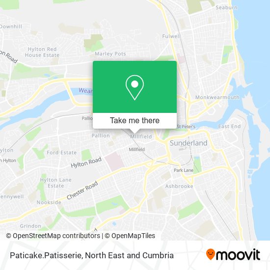 Paticake.Patisserie map