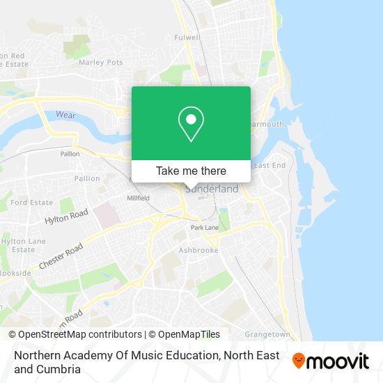 Northern Academy Of Music Education map