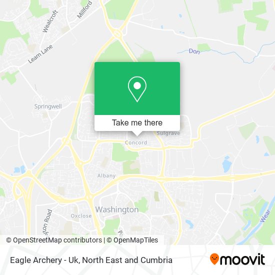 Eagle Archery - Uk map