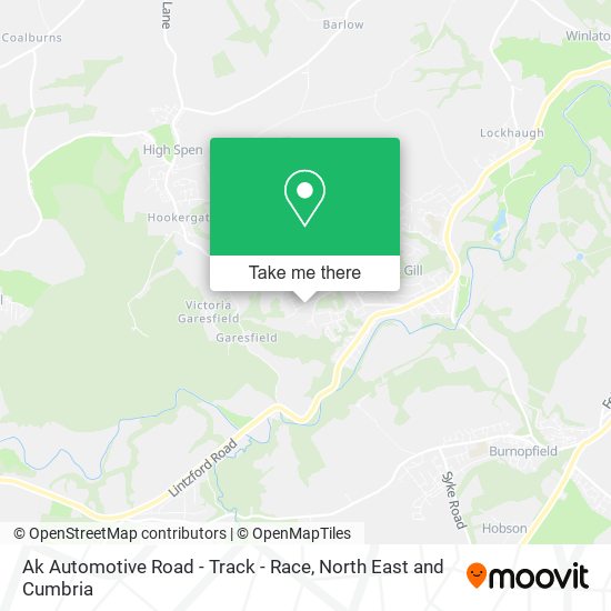 Ak Automotive Road - Track - Race map