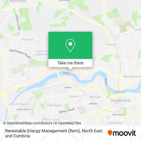 Renewable Energy Management (Rem) map