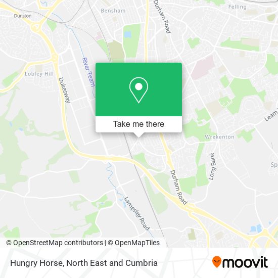 Hungry Horse map