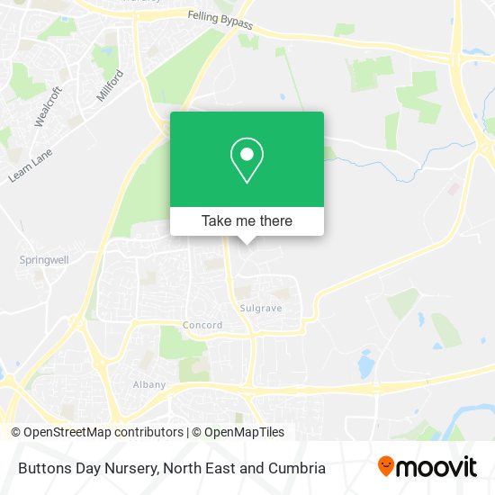Buttons Day Nursery map