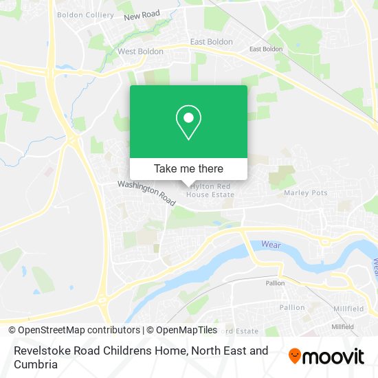 Revelstoke Road Childrens Home map
