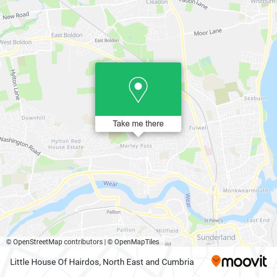 Little House Of Hairdos map