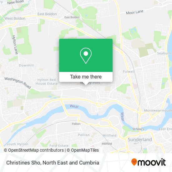 Christines Sho map