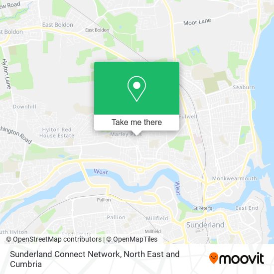 Sunderland Connect Network map
