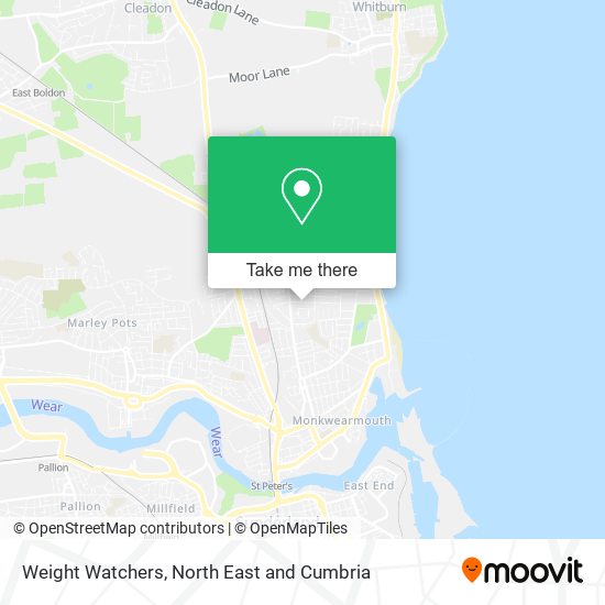 Weight Watchers map
