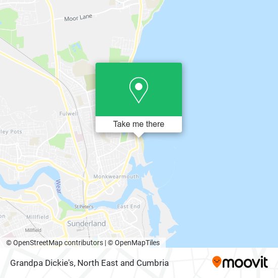 Grandpa Dickie's map